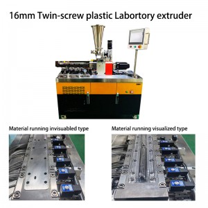 16mm Twin screw plastic laboratory extruder