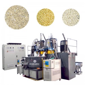 Mezclador de pretratamiento de polvo de almidón, mezclador degradable PBAT PBS PLA, mezclador de almidón de maíz