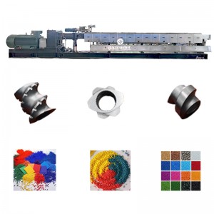 135 Twin-screw plastic extruder large output capacity extrusion machine color filler masterbatch line