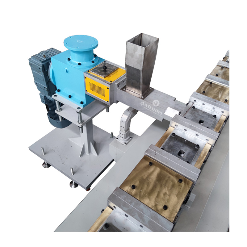 The twin-screw plastic extruder is for Color Masterbatch, filler masterbatch ( CaCo3/ Calcium Carbonate/ BaSO4/ Barium Sulfate, Etc.)
Recycling granulation(PE Chips or film /PET Chips or film) and other bottle chips or cleaned films granulation
TwinScrew Plastic Extruder SHJ65 Series: SHJ-65A, SHJ-65B, SHJ65C/D, SHJ65G