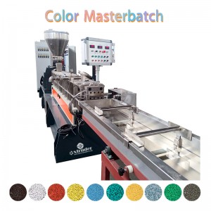 Color Masterbatch Extruder High Filling Calcium Carbonate Powder Twinscrew Plastic Extruder